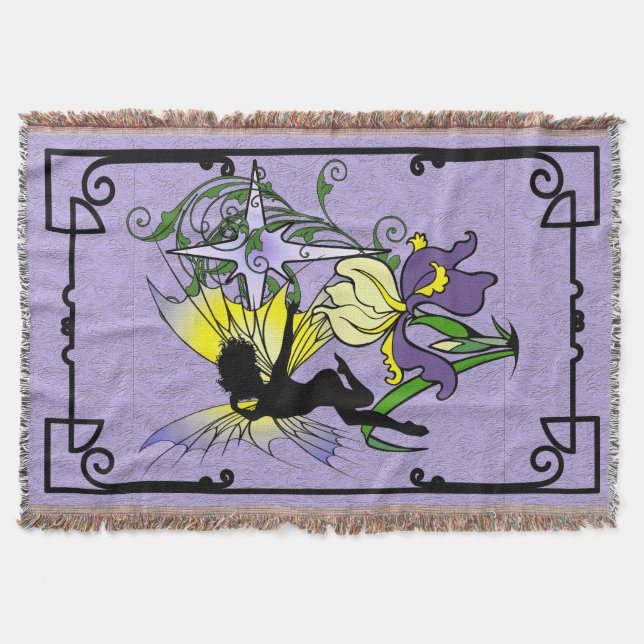 Iris Shadow Fairy Decke (Vorderseite)