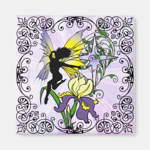 Iris Shadow Fairy Magnet