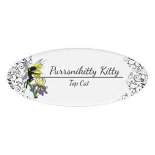 Iris Shadow Fairy Namenschild