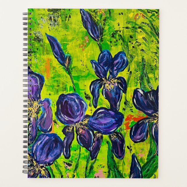 Iris-Tagesplaner-Kalender Planer (Vorderseite)