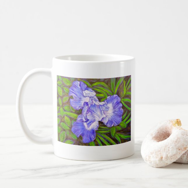 Iris-Tasse Kaffeetasse (Mit Donut)