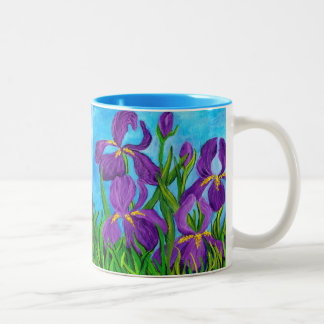 Iris-Tasse Zweifarbige Tasse