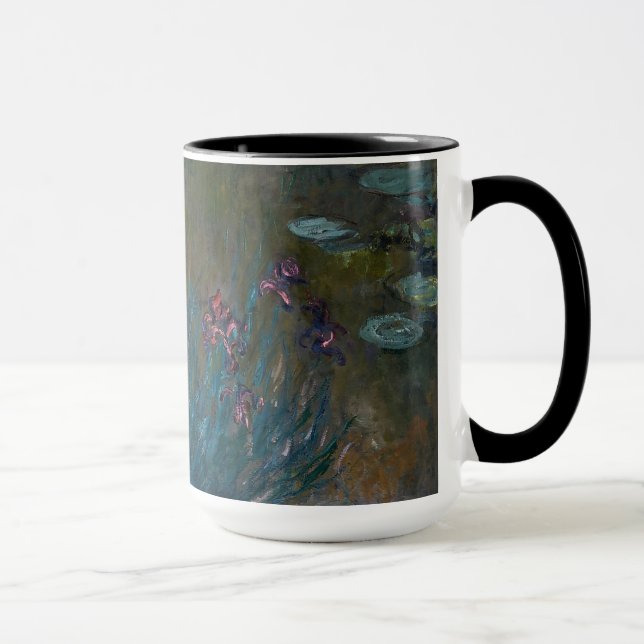 Iris u. Wasser-Lilien Tasse (Rechts)