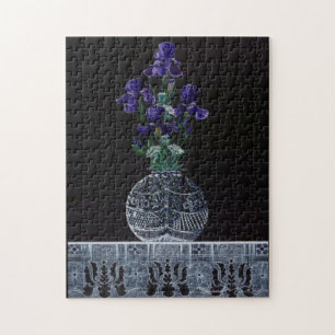Iris und Spitzenpuzzle