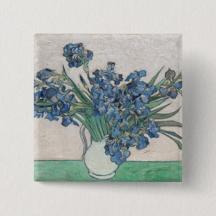 Iris Vincent van Goghs , 1890 Button