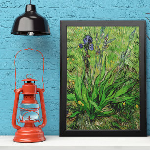 Iris von Vincent van Gogh, Vintage Garden Fine Art Poster