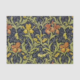 Iris William Morris Pattern Tissue Paper Seidenpapier