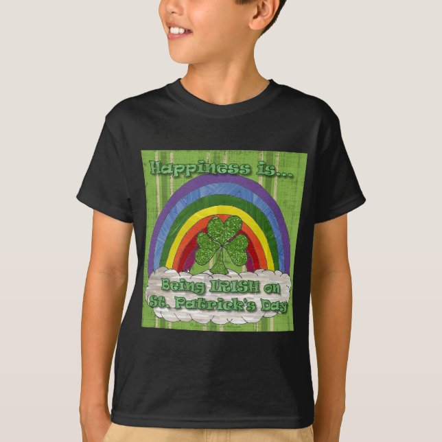 Irisch am St. Patrick's Day T-Shirt (Vorderseite)