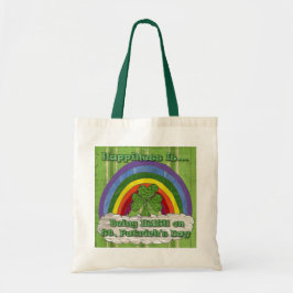 Irisch auf St Patrick's Day Tote Bag sein Tragetasche