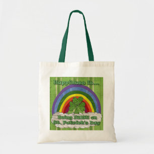 Irisch auf St Patrick's Day Tote Bag sein Tragetasche