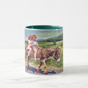 Irisch-Bild für Zwei-Töne-Tasse Tasse