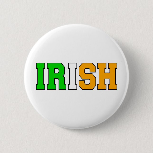 Irisch Button (Vorderseite)