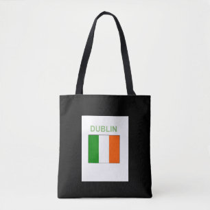 Irisch, Dublin, Tragetasche, Tragetasche, Einkaufe Tasche