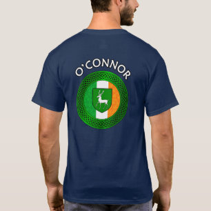 Irisch Flaggen-Kleeblatt-Keltenknoten - O'Connor T T-Shirt