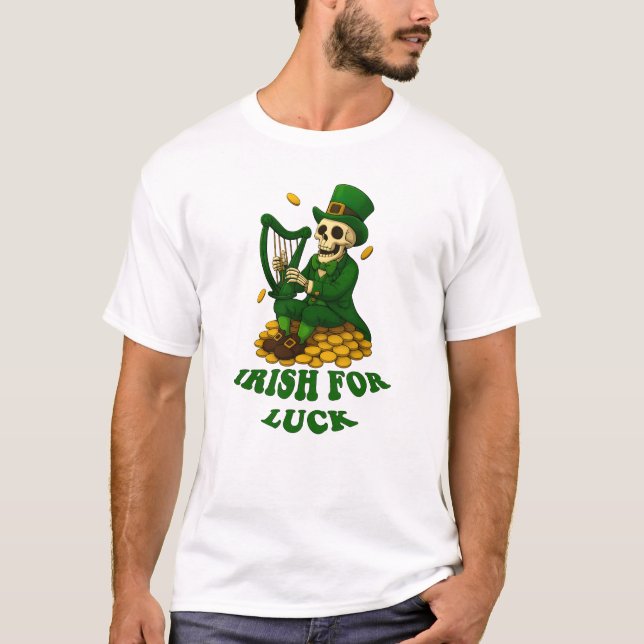 Irisch für Glück T-Shirt (Vorderseite)