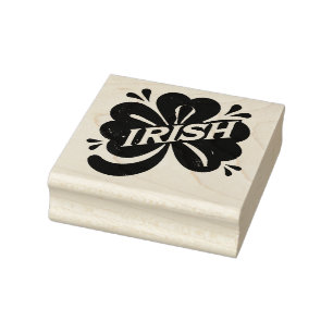 Irisch gummistempel