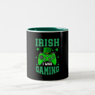 Irisch Ich spielte Zweifarbige Tasse