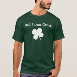 Irisch Ich war Betrunkenes Shirt (dunkel)