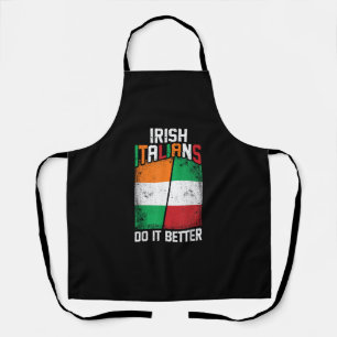 Irisch Italienisch Funny Irish Italians Do It Bett Schürze