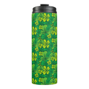 Irisch - Kleeblatt Thermosbecher