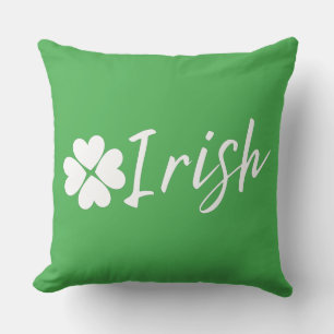 Irisch mit Kleeblatt - St. Patrick Day Kissen