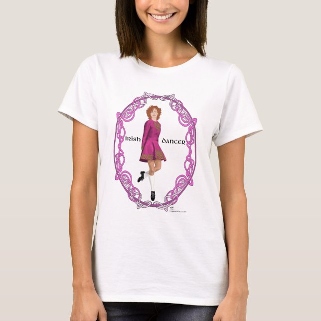 Irisch Stepptänzer T-Shirt (Vorderseite)