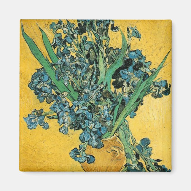Irisch - Van Gogh - c1890 Magnet (Vorne)