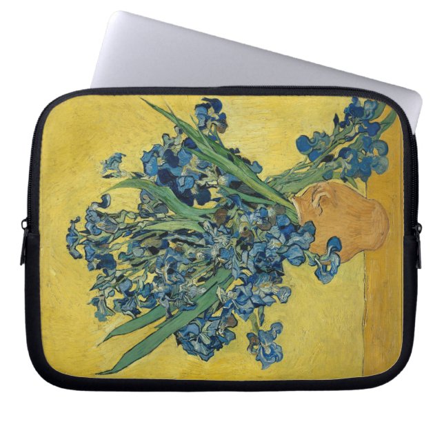 Irisch - Vincent van Gogh Fine Art Laptopschutzhülle (Vorderseite)