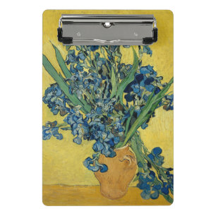 Irisch - Vincent van Gogh Fine Art Mini Klemmbrett