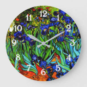 Irisch von Vincent van Gogh, Große Wanduhr