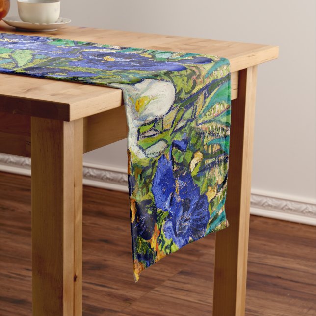 Irisch von Vincent van Gogh Kurzer Tischläufer (Beispiel)