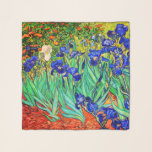 Irisch von Vincent Van Gogh Schal<br><div class="desc">Vincent Van Gogh Irises 1889 gemalt, ist es eines der Gemälde, das er in Saint Paul-de-Mausole Asyl in Saint-Rémy-de-Provence in Frankreich erschaffen hat. Es ist ein Ölgemälde. Diese kunstvolle Ölmalerei zeigt ein Feld von Iris-Blume-Pflanze. Vincent Van Gogh war ein berühmter Künstler. Er war ein niederträchtiger Maler. Dieses Bild ist öffentlich....</div>