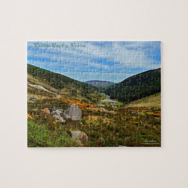 Irische Abbildung für Foto-Puzzle-mit-Geschenk-Box (Horizontal)