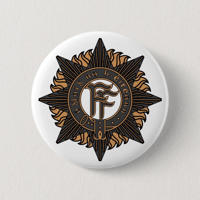 Irische Armee Button (Vorderseite)