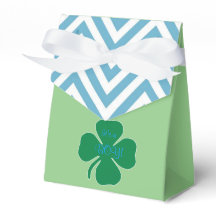 Irische Babydusche Gefälligkeitsbox