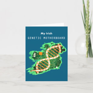 Irische DNA Ireland Motherboard Karte
