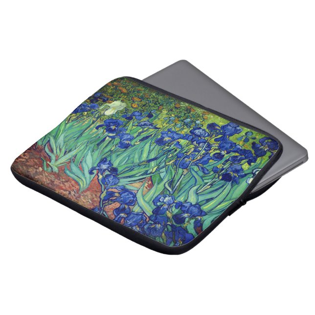 Irische Elegance: Van Gogh-inspiriert Laptopschutzhülle (Vorne Oben)