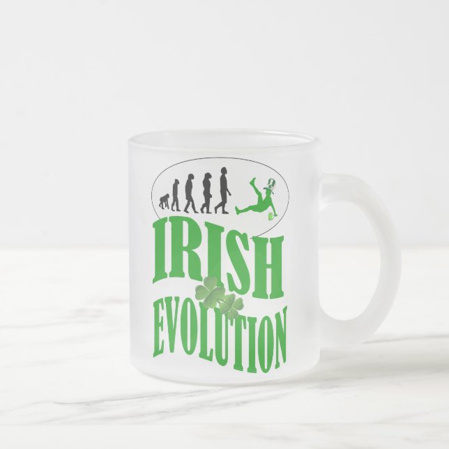 Irische Evolution Mattglastasse (Rechts)