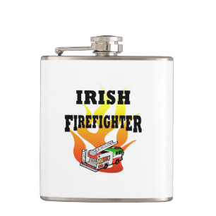 Irische Feuerwehrmänner Flachmann
