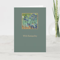 Irische Fine Art Custom Sympathy Card