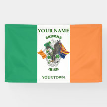 irische Flagge - Arizona irisch