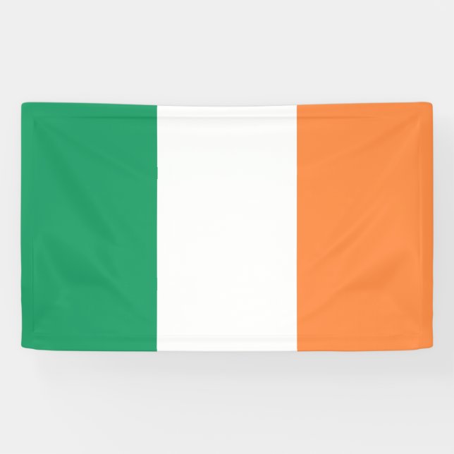 Irische Flagge Banner (Horizontal)