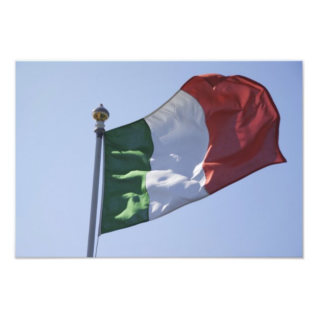 irische Flagge Fotodruck (Vorne)