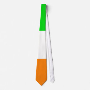 Irische Flagge für die Krawatte der Männer
