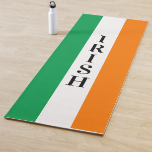 Irische Flagge für Zoll mit leichter Dicke Yogamatte