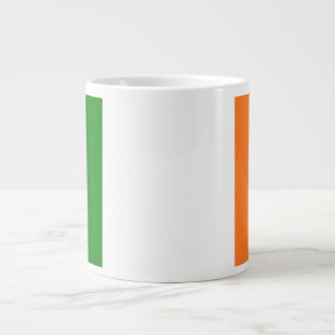 Irische Flagge Gesamt  Jumbo-Tasse