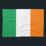 Irische Flagge Geschirrtuch<br><div class="desc">Flagge von Irland.</div>