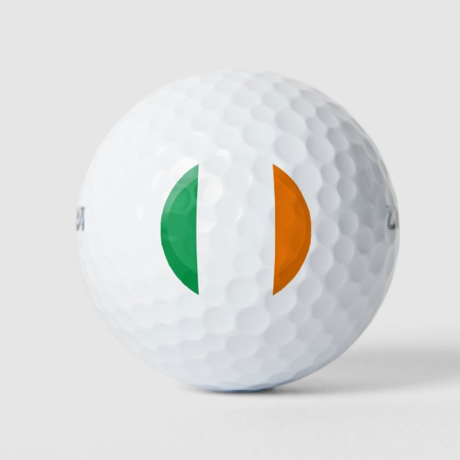 irische Flagge Golfball (Vorderseite)