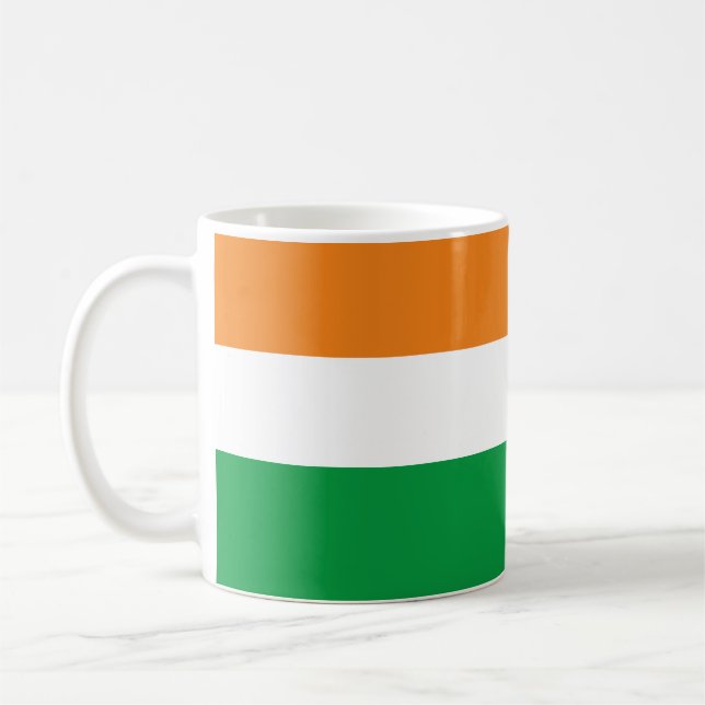 irische Flagge Kaffeetasse (Links)