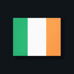 Irische Flagge Leinwanddruck<br><div class="desc">Nationale Flagge Irlands,  Irlands,  Flagge,  Irisch,  grün,  orange,  weiß,  Land,  national,  offiziell,  Symbol,  souverän,  feiern,  Freiheit,  Unabhängigkeit,  unabhängig,  Freiheit,  Urlaub,  Ikone,  Banner,  Vektor,  akkurat,  Maße,  Proportionen,  Farben</div>